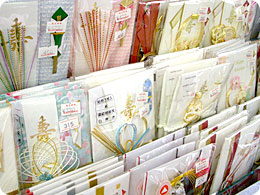 お祝い用、弔事用など各種封筒(金封)
